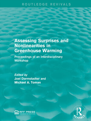 cover image of Assessing Surprises and Nonlinearities in Greenhouse Warming